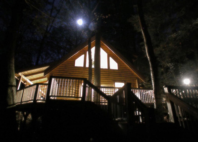 Treehouse at Night